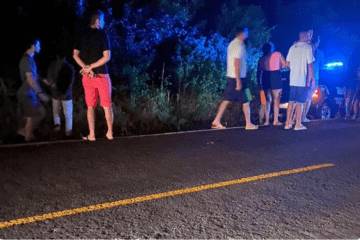 Viatura colide contra carro em Caculé. Foto: Reprodução Achei Sudoeste