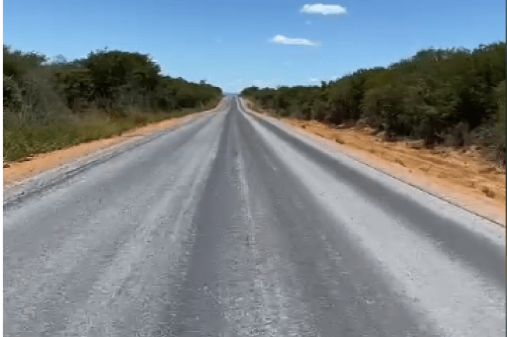 Rodovia BA-160, Parateca. Foto: reprodução