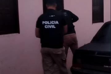 Cumprimento de mandado em Paratinga. Foto: Reprodução Polícia Civil