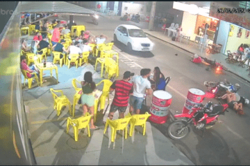 Acidente na Petrônio Portela. Foto: Reprodução SMtran