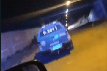 Operação contra vândalos em Bom Jesus da Lapa. Foto: Reprodução Polícia Militar