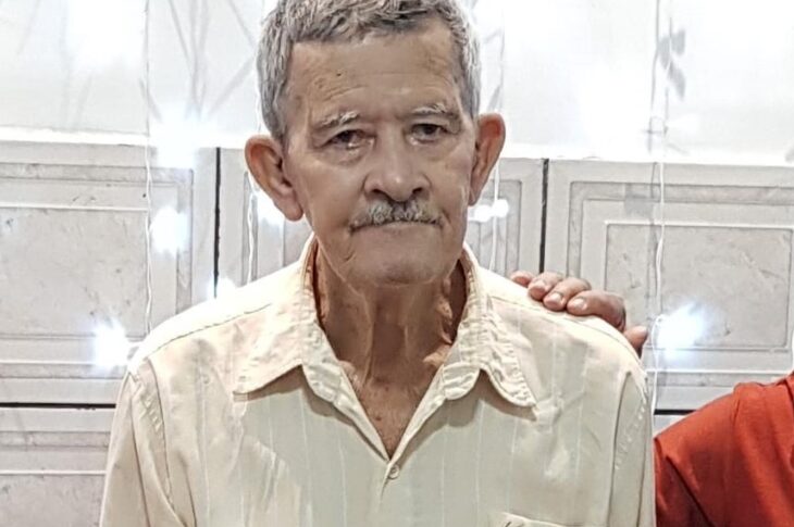 Morre Delmiro Pereira Guedes, aos 85 anos. Foto: reprodução da família