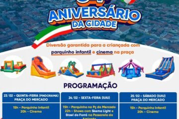 Aniversário de Iuiu. Foto: Reprodução Prefeitura de Iuiu