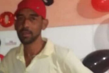 O corpo de Júnior foi encontrado por populares. Foto: Reprodução rede social