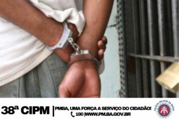 Suspeito preso em Bom Jesus da Lapa