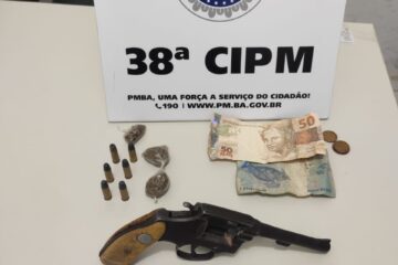 Material apreendido em Bom Jesus da Lapa. Foto: Polícia Militar