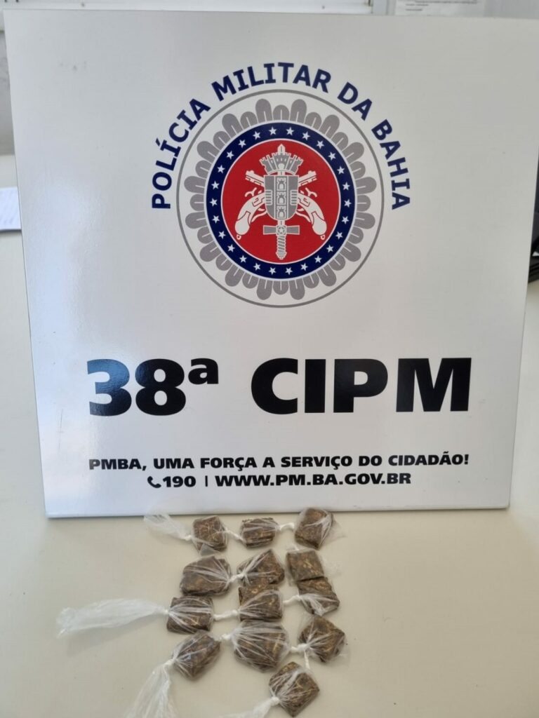Material apreendido pela polícia. Foto: Polícia Militar