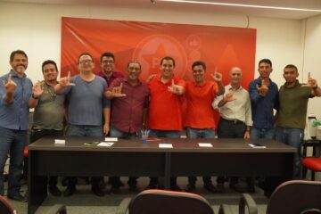 Integrantes do PT em Salvador. Foto: Divulgação