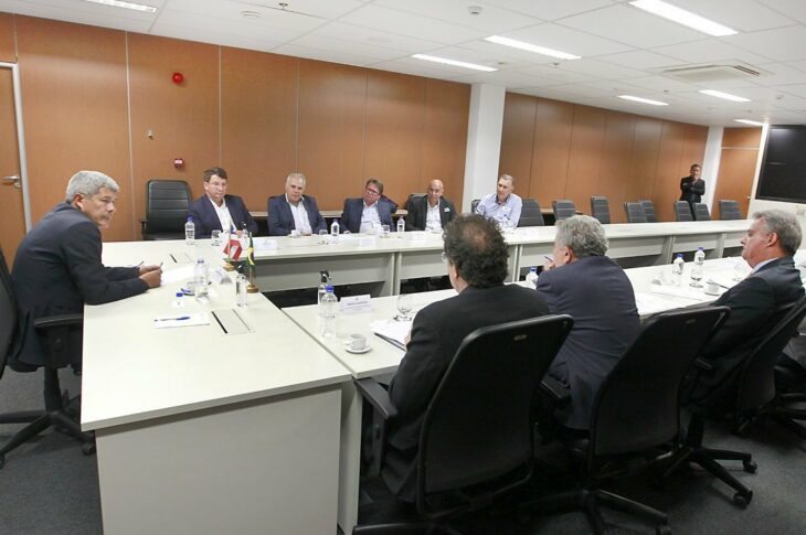 Encontro com o governador. Foto: Reprodução Marcelo