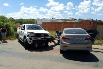 Colisão em Guanambi. Foto: Reprodução Smtran