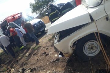 Colisão na BR-122. Foto: Smtran