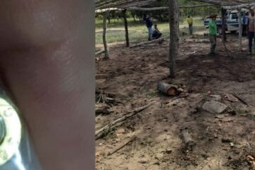 Mutirão sendo realizado por fecheiros. Foto: Reprodução Meus Sertões