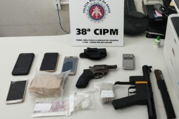 Material apreendido. Foto: Polícia Militar