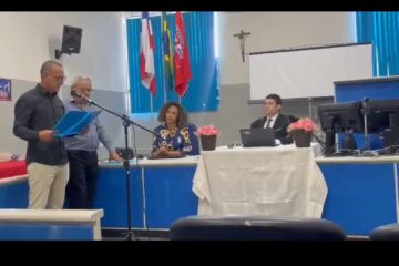 Cerimônia de posse. Foto: Divulgação