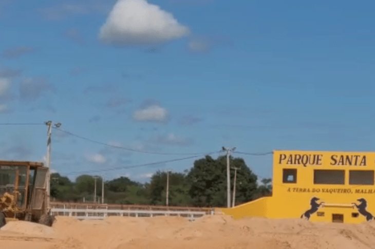 Parque Santa Cruz, em Malhada