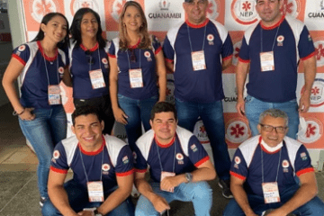 Equipe do Samu. Foto: divulgação