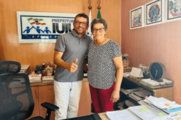 Reinalldo Góes e Chica do PT. Foto: ASCOM