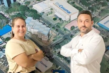 Georthon e Fádua Saraiva, Gestores Unicesumar. Foto: Divulgação