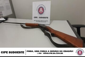 Espingarda. Foto: Cipe-Sudoeste