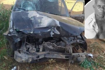 Acidente na BR-122 em Urandi. Foto: Divulgação