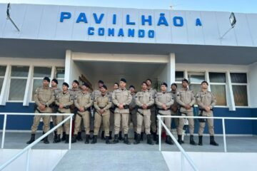 Novos policiais. Foto: Polícia Militar