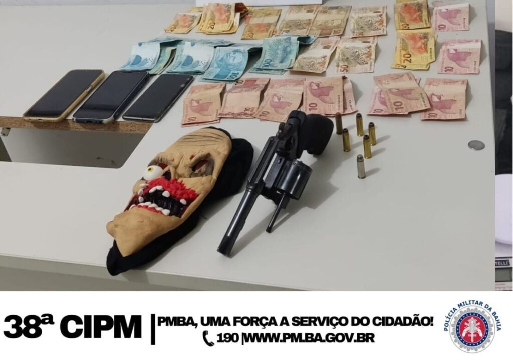 Material apreendido. Foto: Polícia Militar