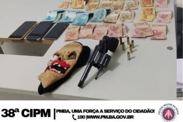 Material apreendido. Foto: Polícia Militar