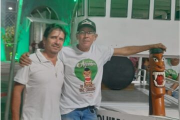 Mundinho e Naisson. Foto: Mundinho da Oficina