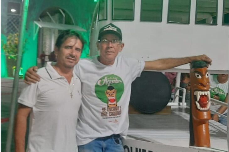 Mundinho e Naisson. Foto: Mundinho da Oficina