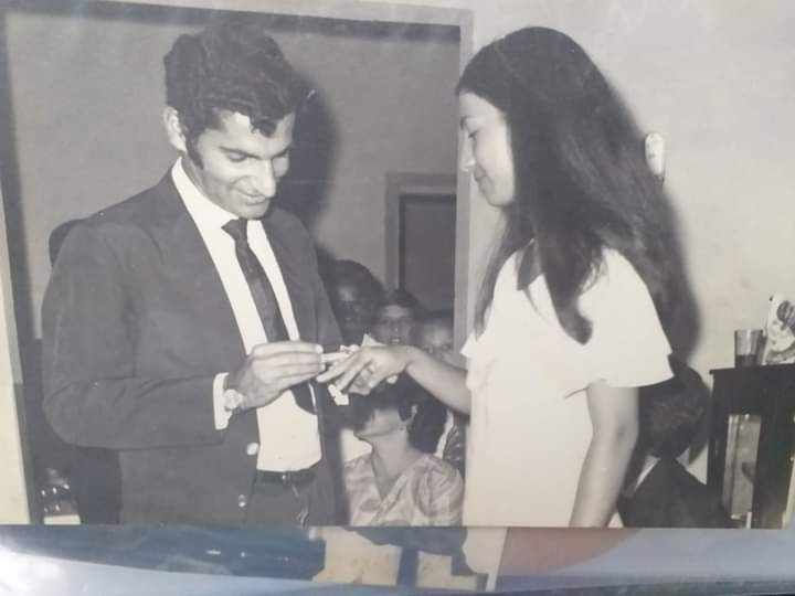 Zé e Lívia. Foto: reprodução da família