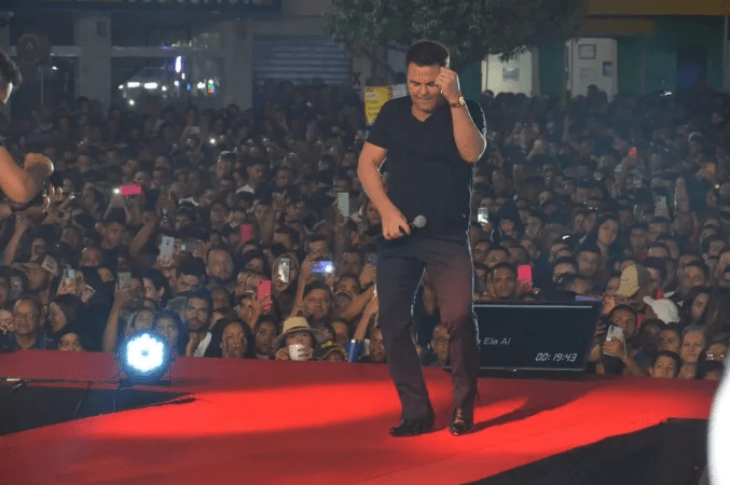 Eduardo Costa. Foto: Reprodução/Prefeitura de Santa Maria da Vitória