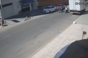 Marcos Batista foi atropelado quando atravessava a avenida. Foto: Smtran