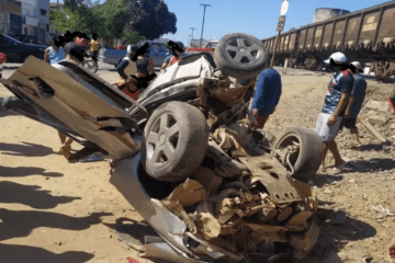 Acidente em Tanhaçu. Foto: Achei Sudoeste