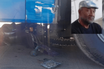 Acidente na BR-030 em Caetité. Foto: reprodução Sudoeste Bahia