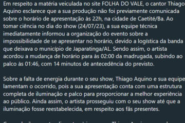 Nota de Esclarecimento