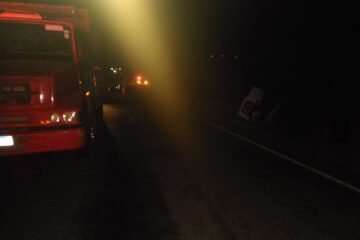 Colisão na BR-430. Foto: Polícia Militar