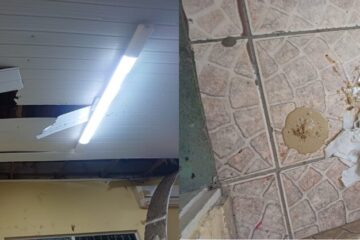 Local do crime. Foto: Polícia Militar