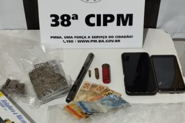 Material apreendido. Foto: Polícia Militar