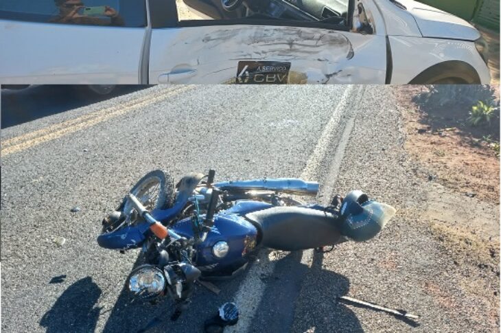 Veículos envolvidos. Foto: Polícia Militar