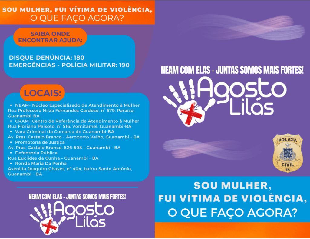 Agosto Lilás