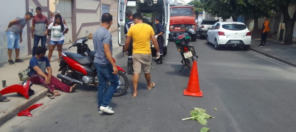 Motos envolvidas. Foto: Smtran