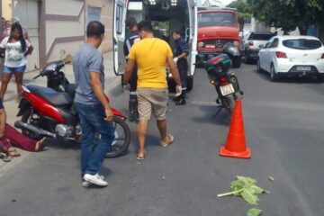 Motos envolvidas. Foto: Smtran