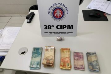 Material apreendido em Bom jesus da Lapa. Foto: Polícia Militar