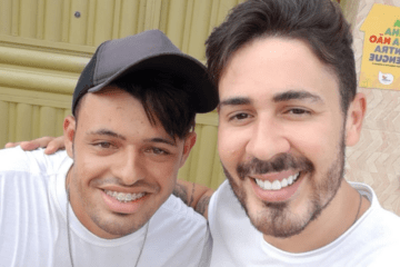 Johanderson Santana e Carlinhos de Maia. Foto: reprodução rede social