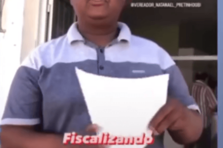 Pretinho na Farmácia Básica. Foto: reprodução