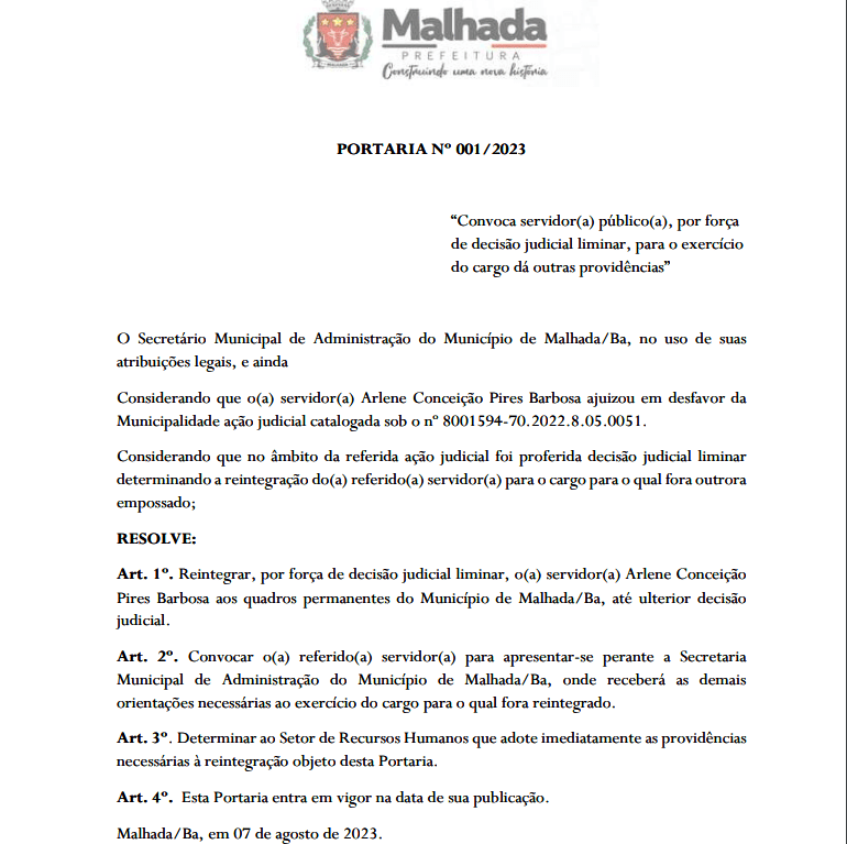 Convocação