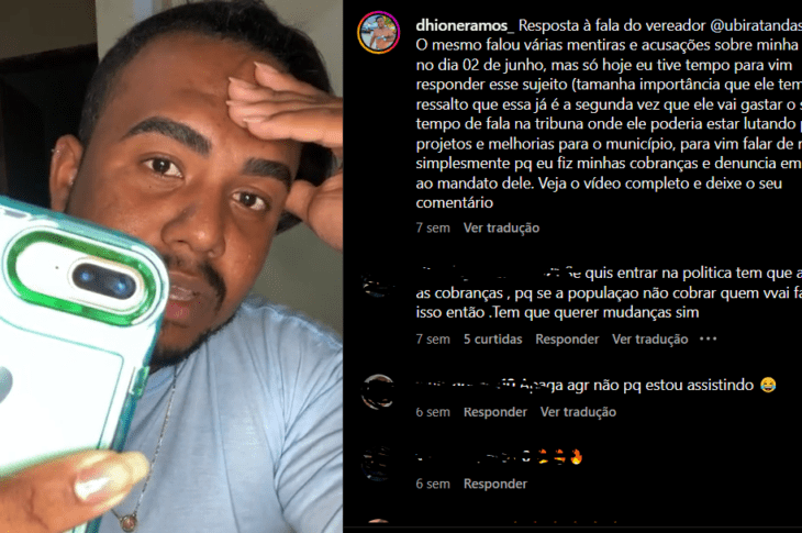 Dhione Ramos. Foto: reprodução rede social