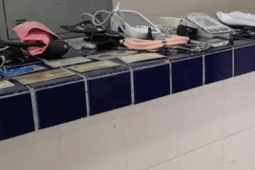 Material apreendido. Foto: Achei Sudoeste