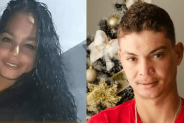 Vitória e Maykon. Foto: reprodução TV Record