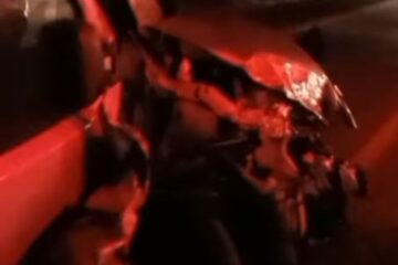 Acidente em Caetité. Foto: Reprodução Vilson Nunes